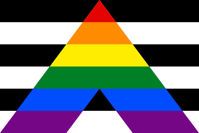 what do the colors represent on the new gay flag